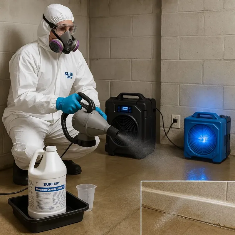 Sanitization and Odor Removal process in Waseca County, MN