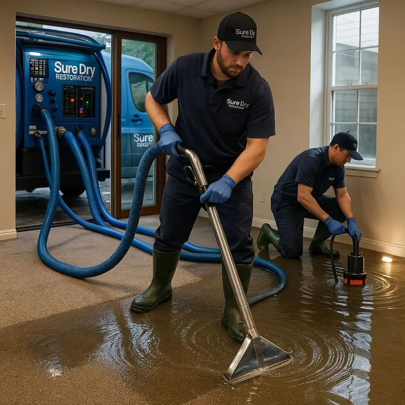 Water Extraction and Removal process in Waseca County, MN
